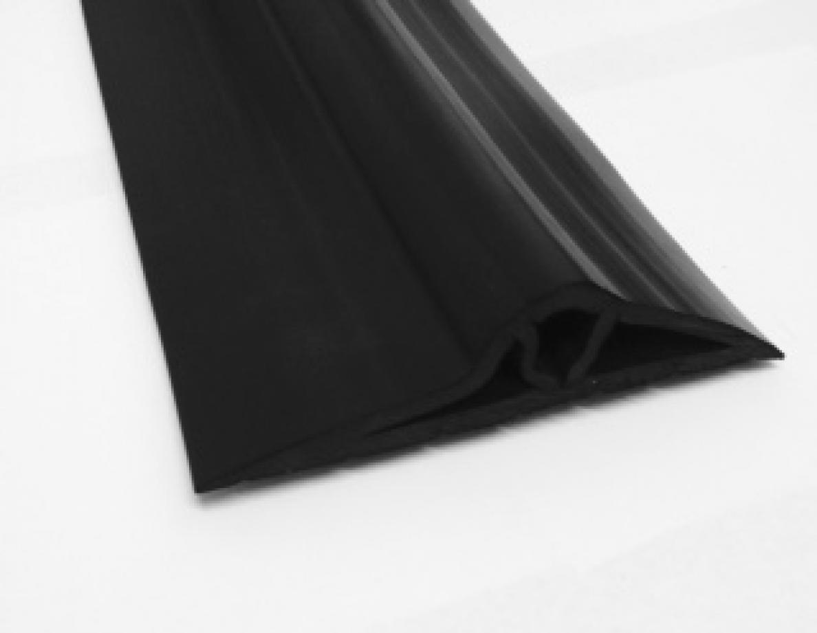 30mm Black Rubber Garage Threshold Seal JA Seals