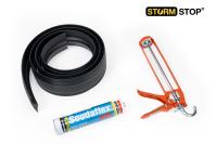 15mm Rubber Floor Seal Kit Black gallery image 2