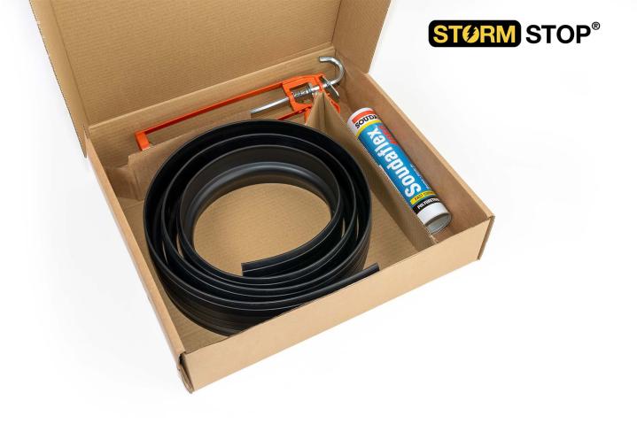 15mm Rubber Floor Seal Kit Black 1