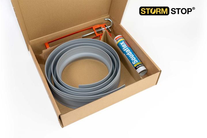 15mm Rubber Floor Seal Kit Grey 1