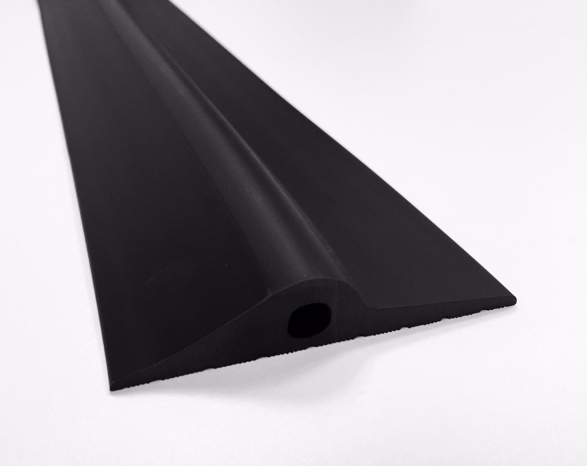 20mm Black Rubber Garage Threshold Seal | JA Seals