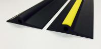 20mm Black/Yellow Rubber Floor Seal gallery image 5