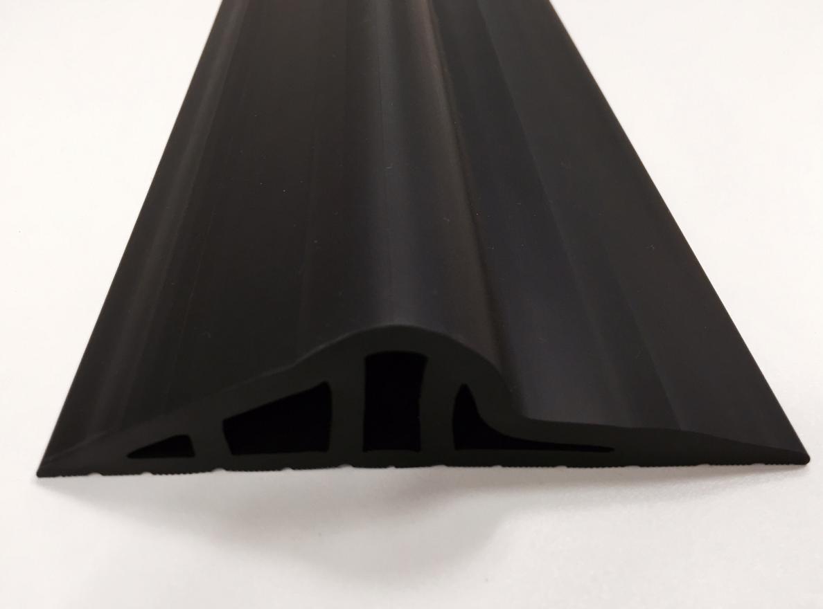 30mm Black Rubber Garage Door Floor Seal | JA Seals
