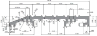 Aluminium Threshold Plate Single ramp gallery image 2