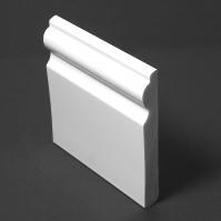 Marbrex Ogee 95mm Skirting (White) 2500mm Long DC21195