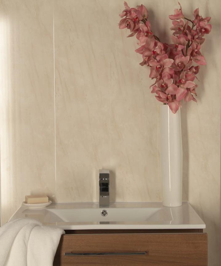 Marbrex Romano Beige Wall Panel (4 lengths per pack) DC26274 1
