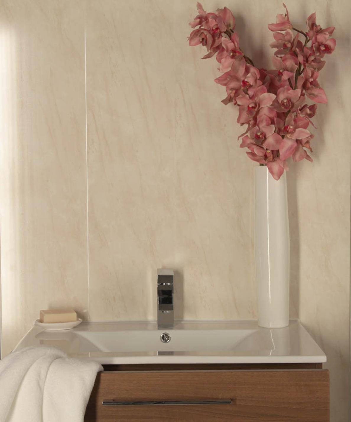 Marbrex Romano Beige Wall Panel (4 lengths per pack ...