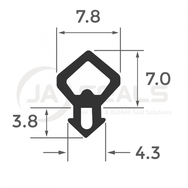 Bubble Gasket Seal B009 1
