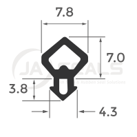 Bubble Gasket Seal B009