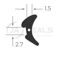 Wedge Gasket Seal W002