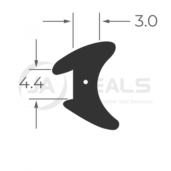 Wedge Gasket Seal W025 1
