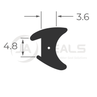 Wedge Gasket Seal W067